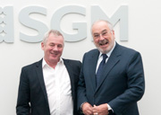 SGM Peter Johansen (on the left) & Paolo Covre