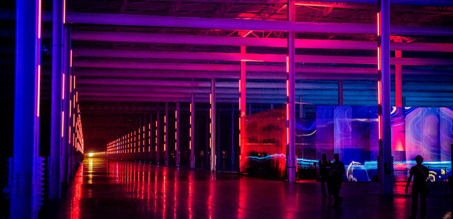 500+ Astera Titan Tubes at Tesla | SoundLightUp.