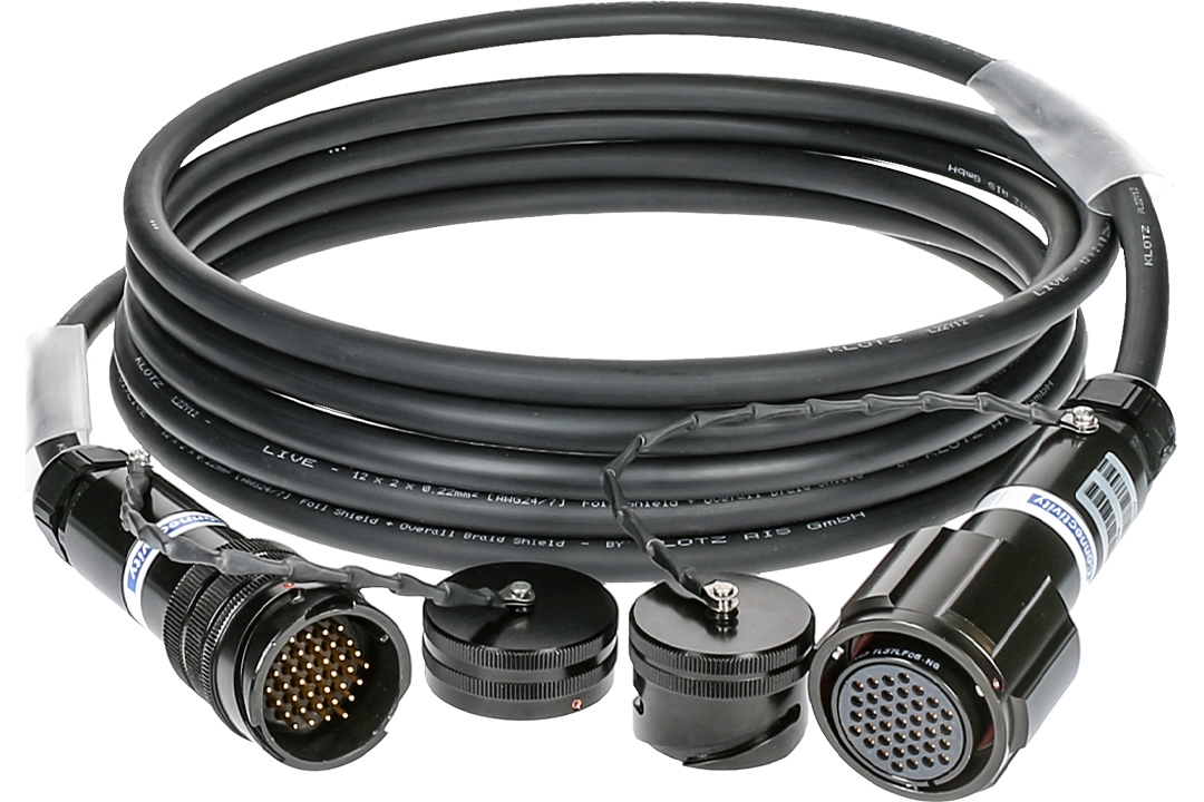 KLOTZ K12RM – Rugged 12-Channel AES/EBU Multicore for Touring, broadcast and Live Event Applications