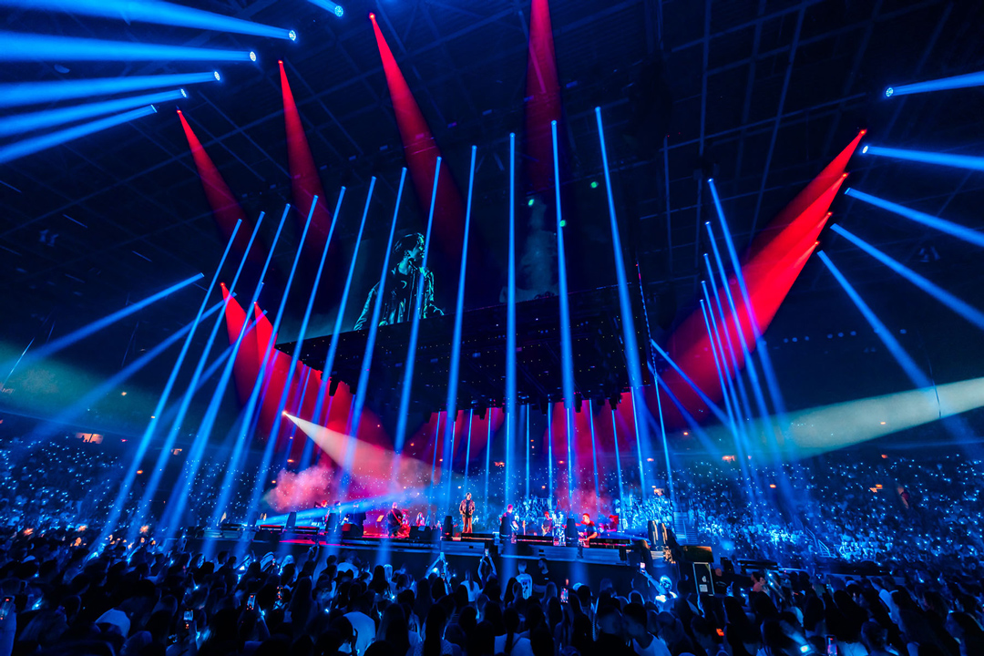 Robe’s new GigaPointe fixtures made their spectacular debut at Jakov Jozinović Zagreb Shows