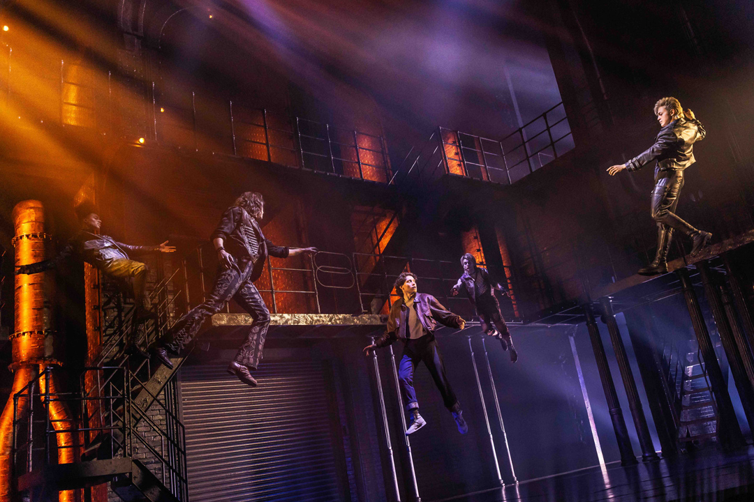 SpotMe paired with Lancelot followspots tracks performers across the stage of Broadway’s “The Lost Boys” musical